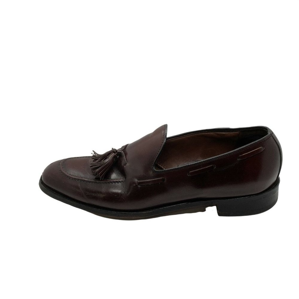 Bostonian Mens Brown Round Toe Low Top Comfort Slip On Loafer Shoes Size 9.5